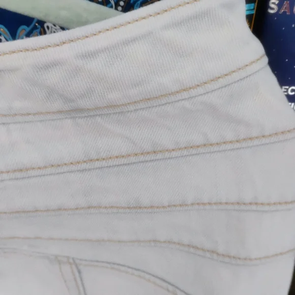 Pilcro and the Letterpress Zipper Denim Pencil Skirt - Picture 2 of 4